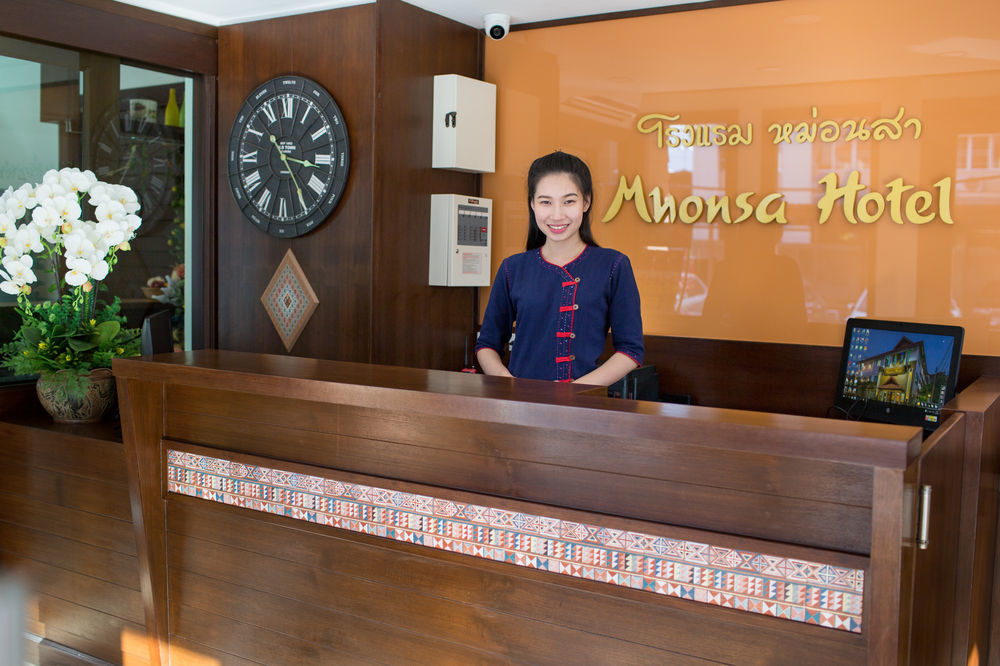 Mhonsa Hotel Chiang Mai Exterior foto